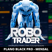 Robô Trader Plus - Black Professional